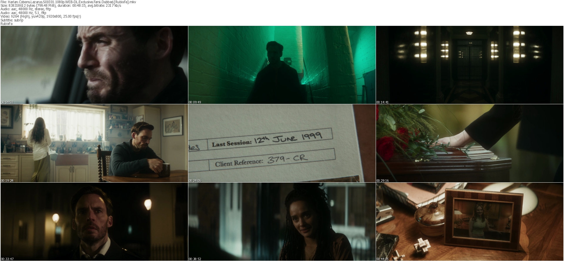 دانلود سریال Harlan Cobens Lazarus دوبله فارسی